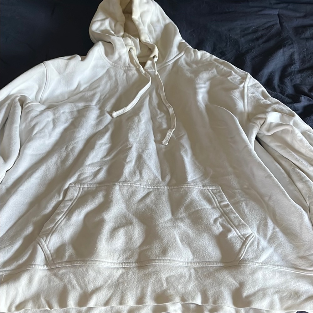 Sonoma White Pullover Sweatshirt